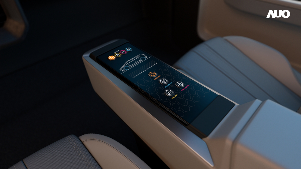 好体育在线官网以人性化设计打造多变形态中控显示(Morphing Center Control)，不使用时仅平面显示信息，进行操作时，显示器则会动态隆起，转变成3D实体按钮，并有触觉回馈，展示人机互动新体验