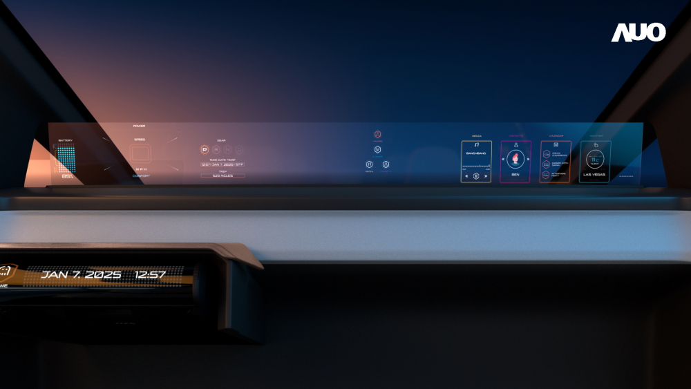 好体育在线官网无界透明显示接口(Horizon Image Glass)透过车运算方案整合仪表板、中控台及副驾显示器，一体式全景呈现，提供乘用者清晰的前方视野、行车必要信息与娱乐功能