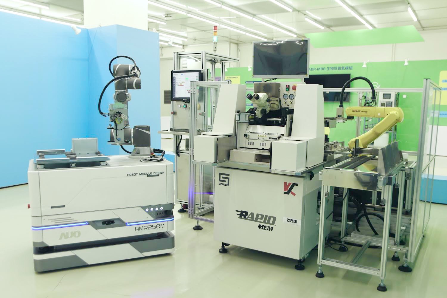 友達數位攜手半導體設備大廠K&S及夥伴樂宇精密，針對半導體封裝場域痛點，提供iAMHS一站式解決方案，創造產能提升至少10%的效益